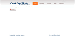 Desktop Screenshot of cookingtech.it
