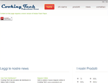 Tablet Screenshot of cookingtech.it